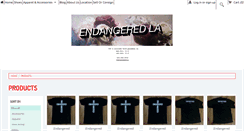 Desktop Screenshot of endangeredla.com